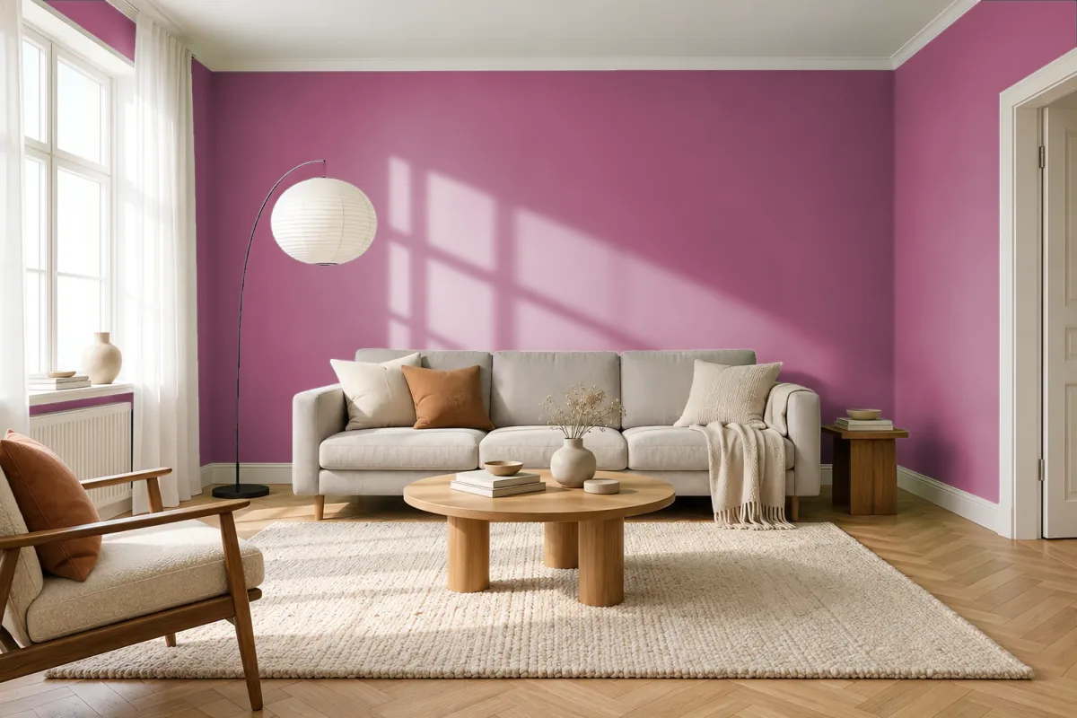 Краска Swiss Lake SL-1379 Royal Velvet — гостиная в скандинавском стиле
