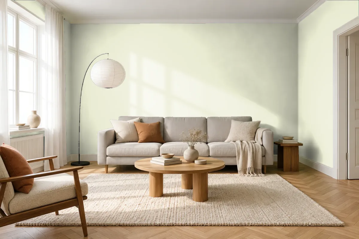 Краска Swiss Lake SL-0945 Soapy Bubble — гостиная в скандинавском стиле