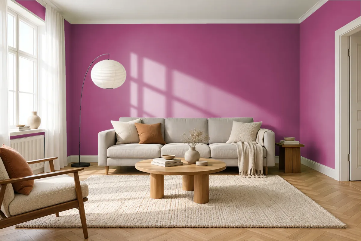 Краска Tikkurila TVT M338 — гостиная в скандинавском стиле
