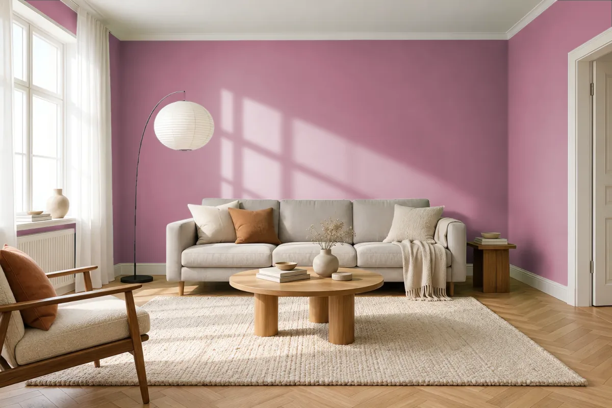 Краска Tikkurila TVT K424 — гостиная в скандинавском стиле