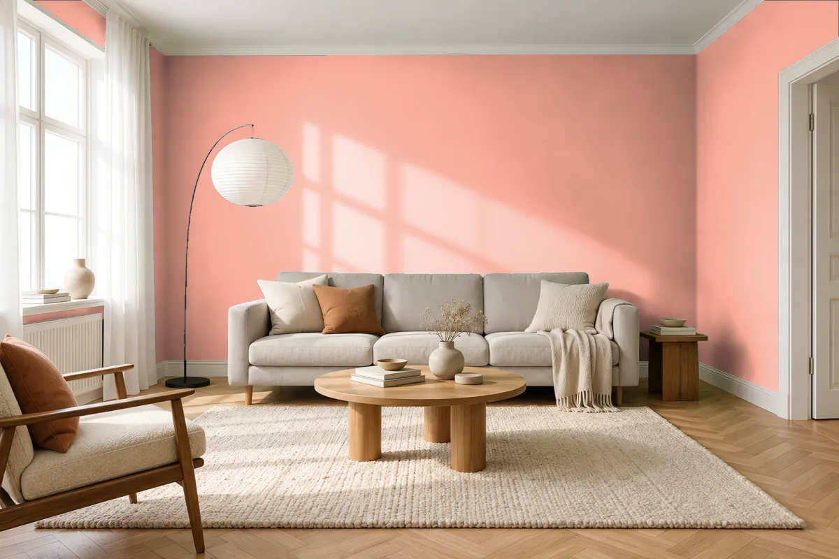 Краска Tikkurila TVT V319 — гостиная в скандинавском стиле