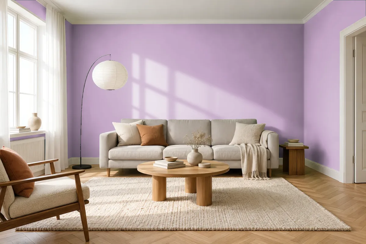 Краска Tikkurila TVT H341 — гостиная в скандинавском стиле
