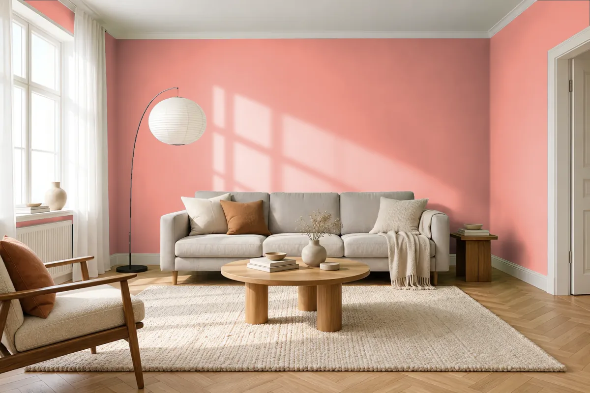 Краска Tikkurila TVT V320 — гостиная в скандинавском стиле