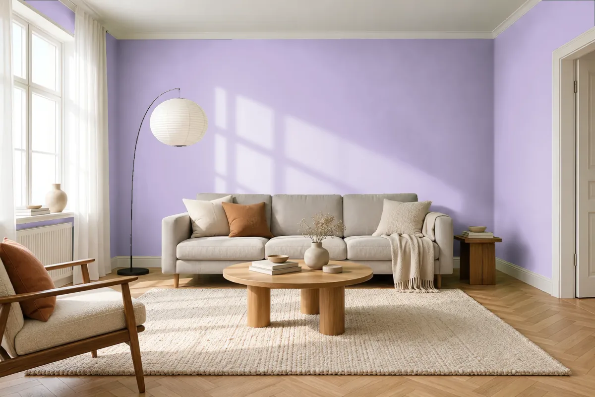 Краска Tikkurila TVT J343 — гостиная в скандинавском стиле