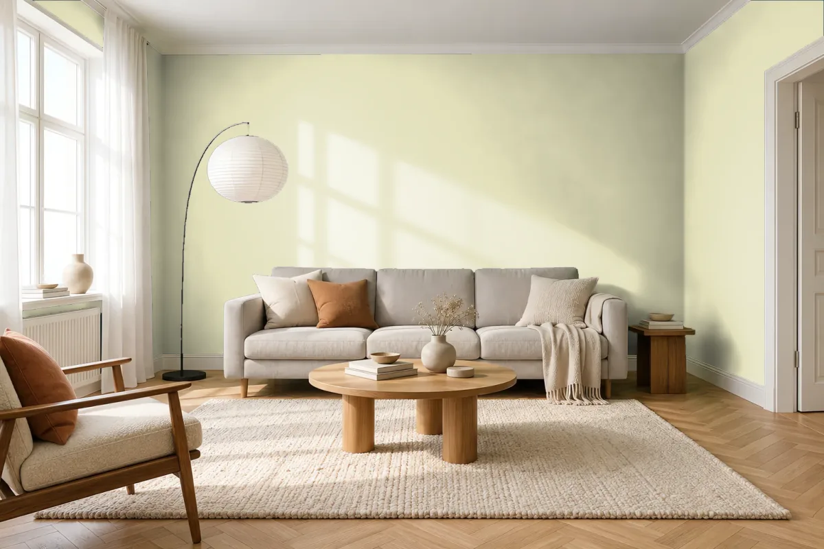 Краска Tikkurila TVT H386 — гостиная в скандинавском стиле