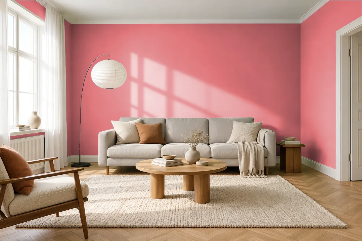 Краска Tikkurila TVT K322 — гостиная в скандинавском стиле