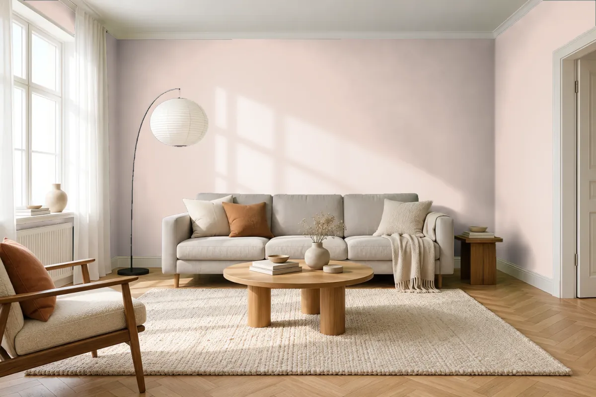 Краска Tikkurila TVT G472 — гостиная в скандинавском стиле