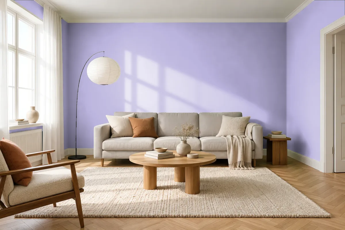 Краска Tikkurila TVT J345 — гостиная в скандинавском стиле