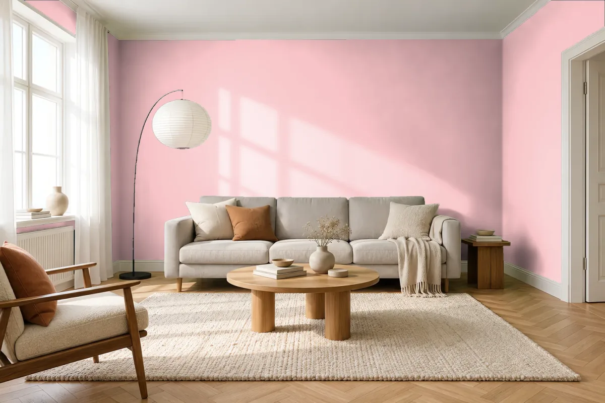 Краска Tikkurila TVT Y324 — гостиная в скандинавском стиле