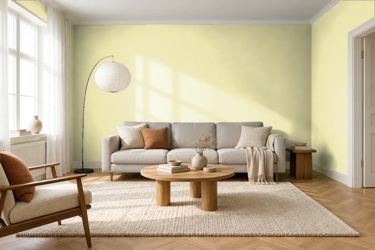 Краска Tikkurila TVT H389 — гостиная в скандинавском стиле