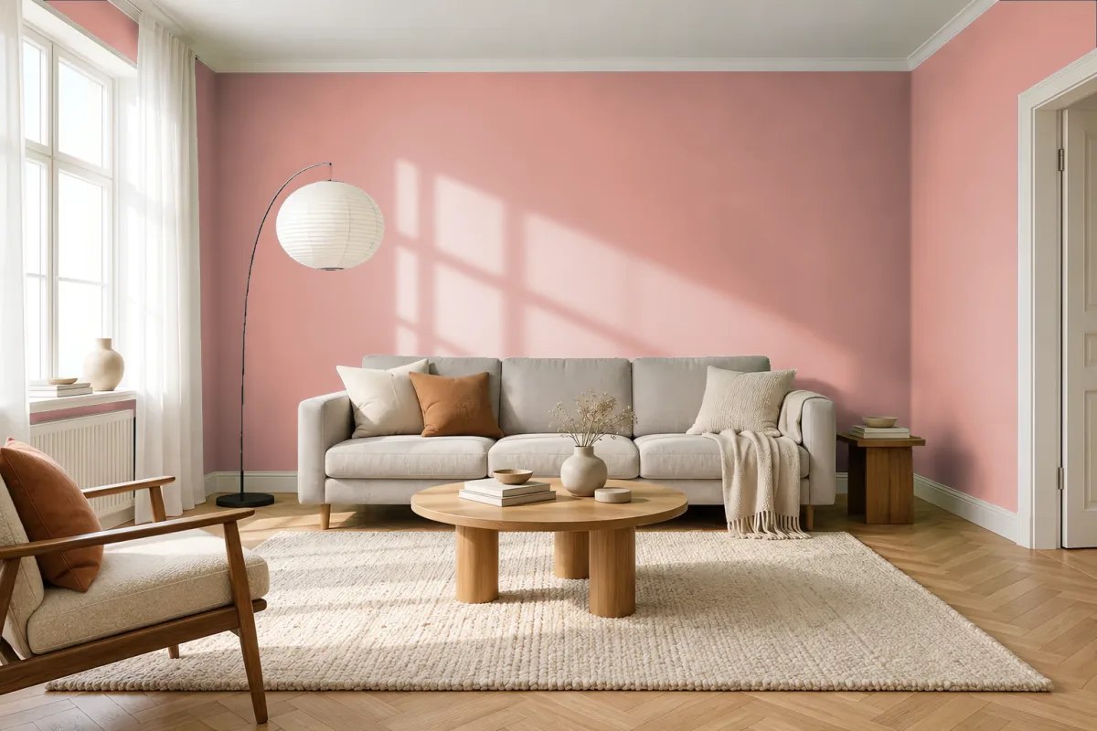Краска Tikkurila TVT J413 — гостиная в скандинавском стиле