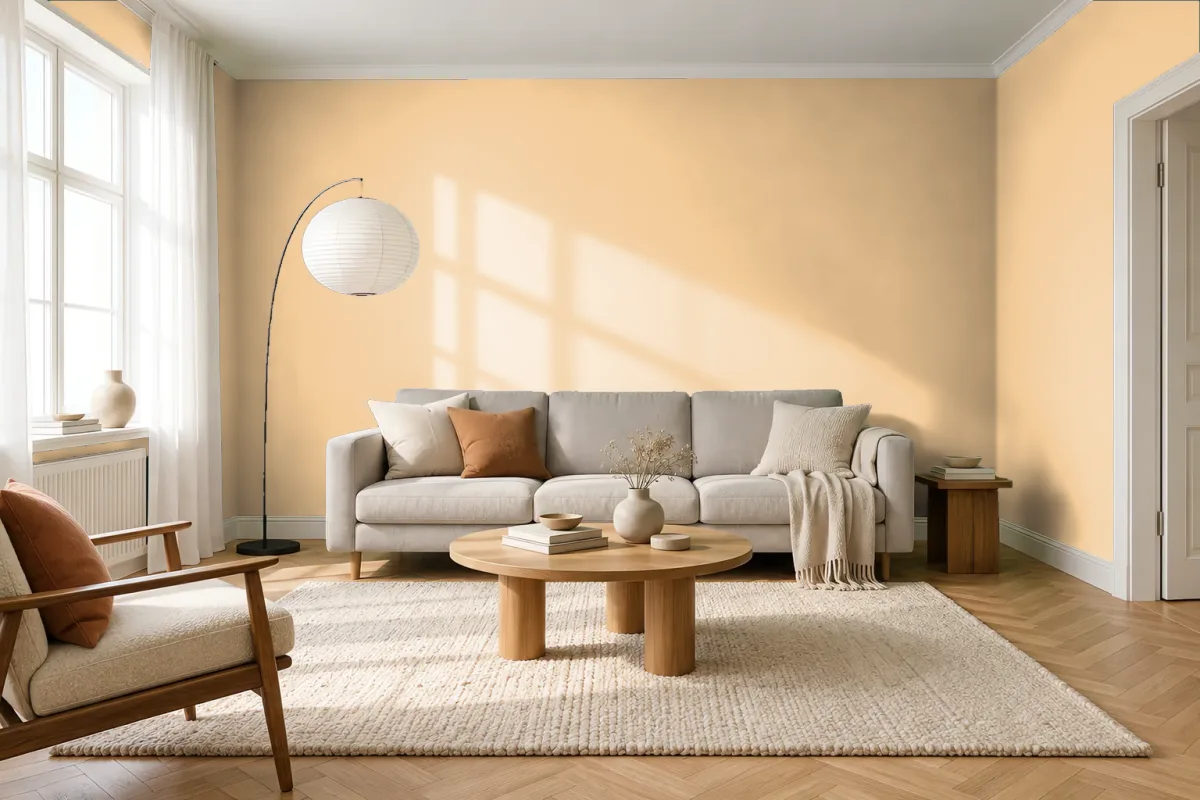 Краска Tikkurila TVT V306 — гостиная в скандинавском стиле