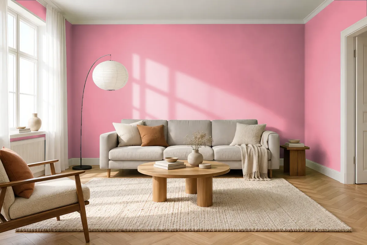 Краска Tikkurila TVT J328 — гостиная в скандинавском стиле
