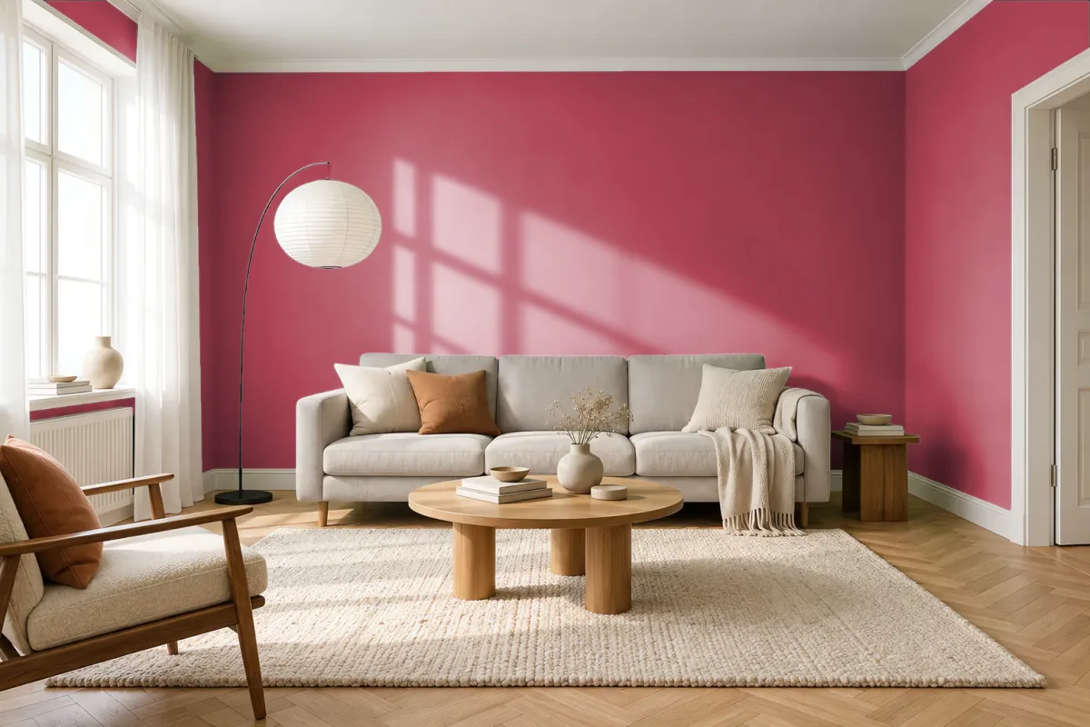 Краска Tikkurila TVT N329 — гостиная в скандинавском стиле