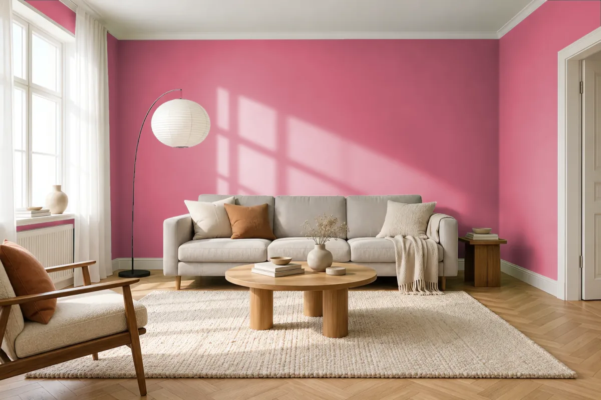 Краска Tikkurila TVT K330 — гостиная в скандинавском стиле