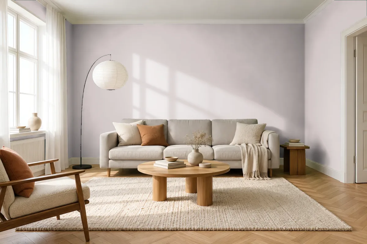 Краска Tikkurila TVT J501 — гостиная в скандинавском стиле