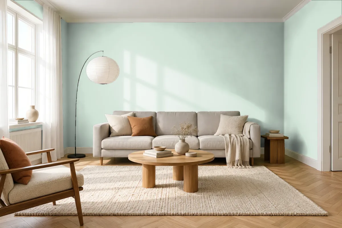Краска Tikkurila TVT X374 — гостиная в скандинавском стиле