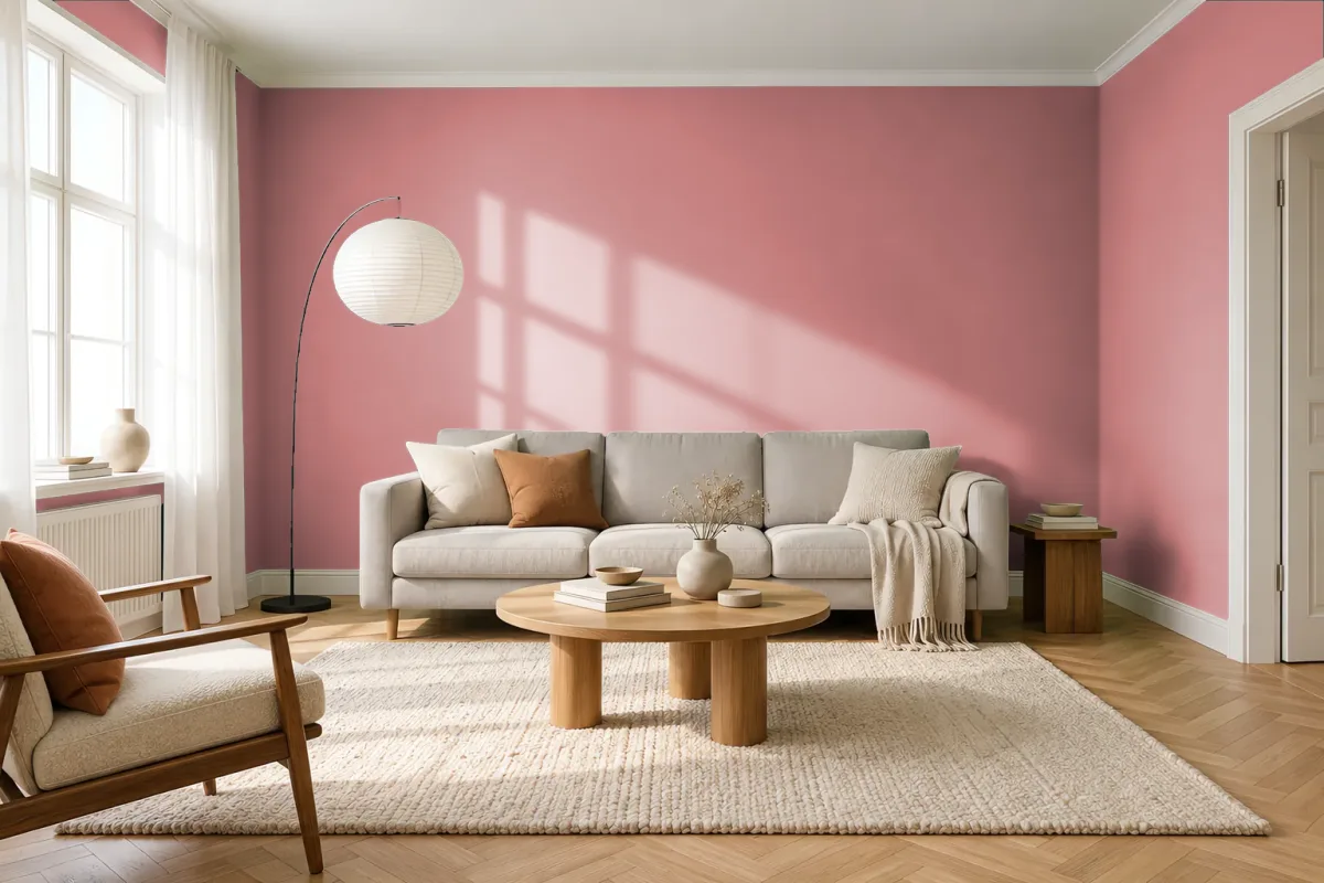 Краска Tikkurila TVT J418 — гостиная в скандинавском стиле