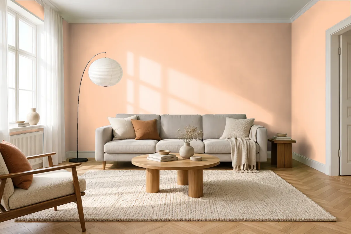 Краска Tikkurila TVT J313 — гостиная в скандинавском стиле