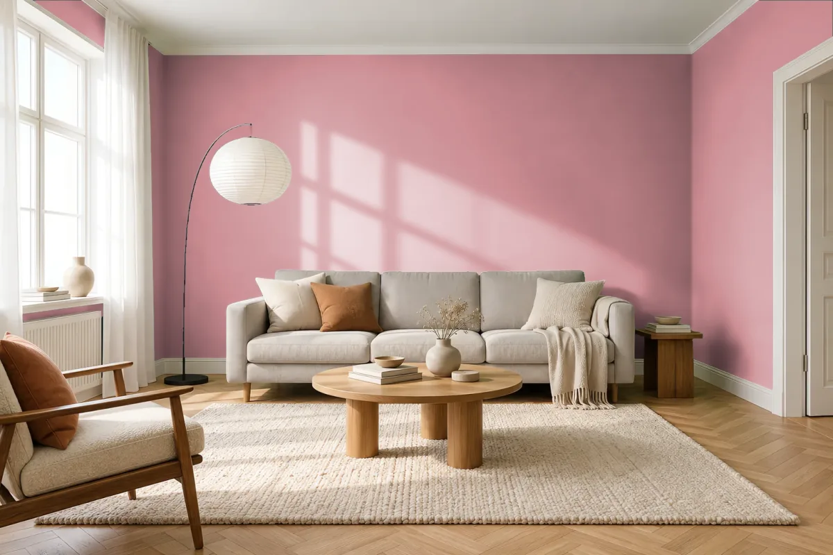 Краска Tikkurila TVT K421 — гостиная в скандинавском стиле