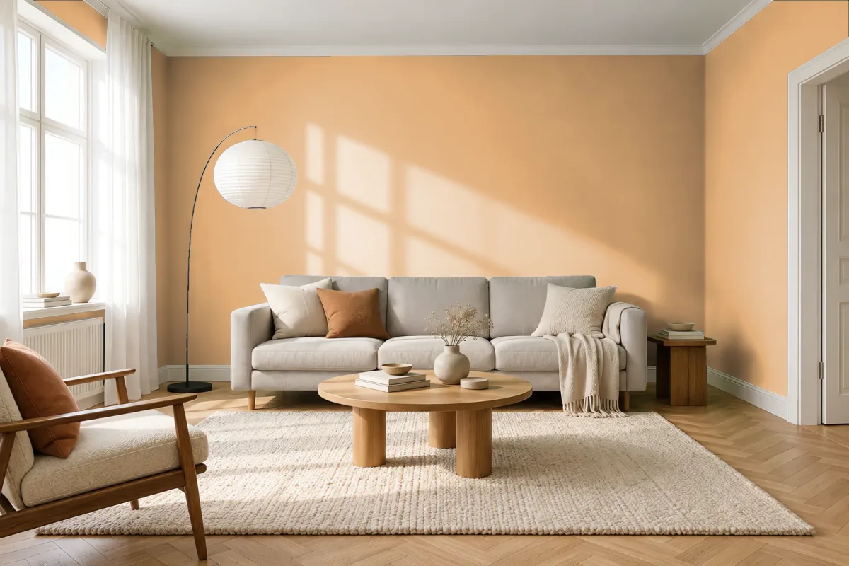 Краска Tikkurila TVT J400 — гостиная в скандинавском стиле
