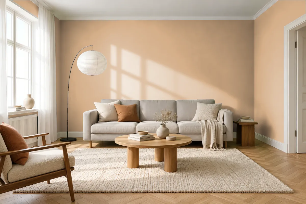 Краска Tikkurila TVT V400 — гостиная в скандинавском стиле