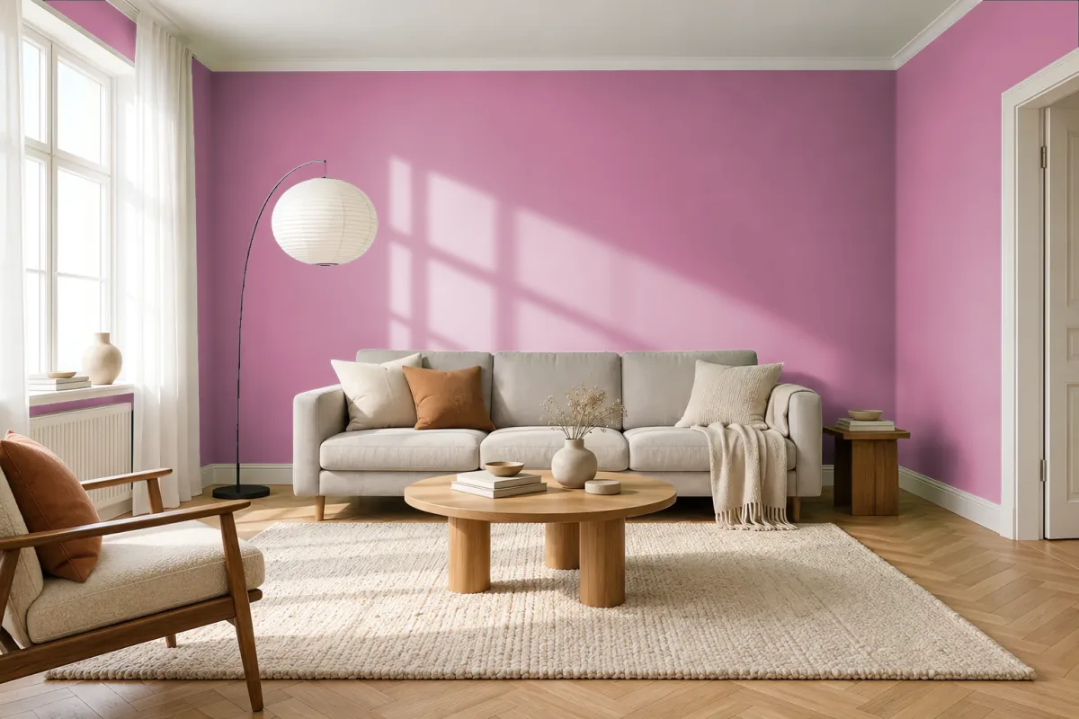 Краска Tikkurila TVT K337 — гостиная в скандинавском стиле