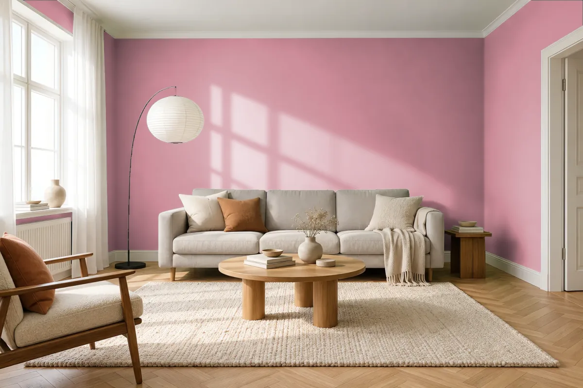 Краска Tikkurila TVT J423 — гостиная в скандинавском стиле