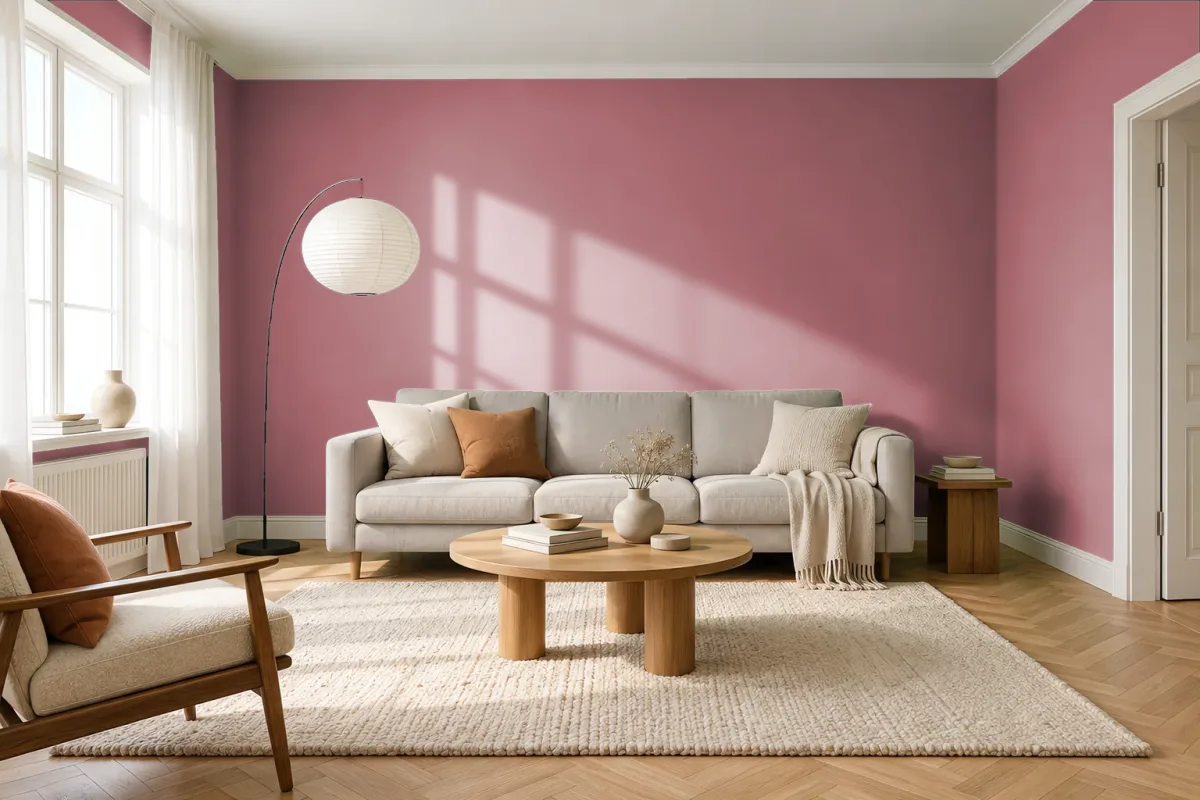Краска Tikkurila TVT S423 — гостиная в скандинавском стиле