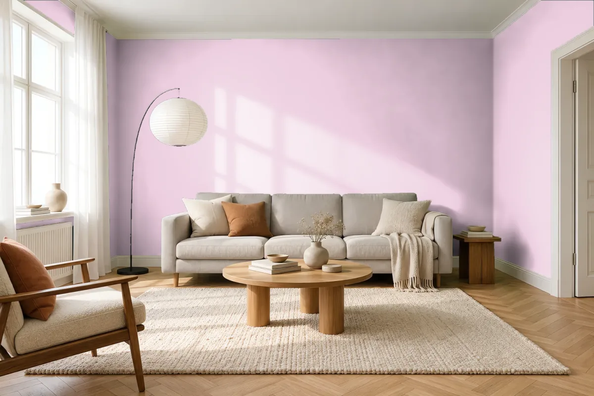 Краска Tikkurila TVT Y338 — гостиная в скандинавском стиле