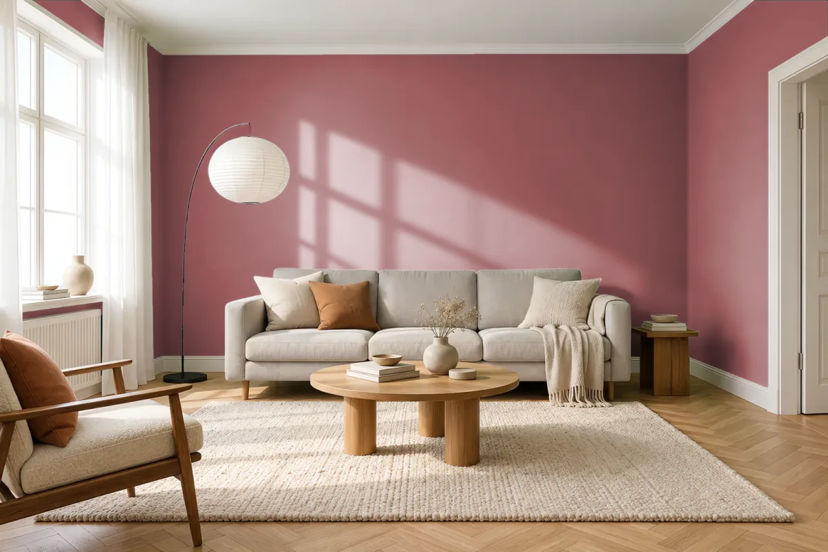 Краска Tikkurila TVT N423 — гостиная в скандинавском стиле