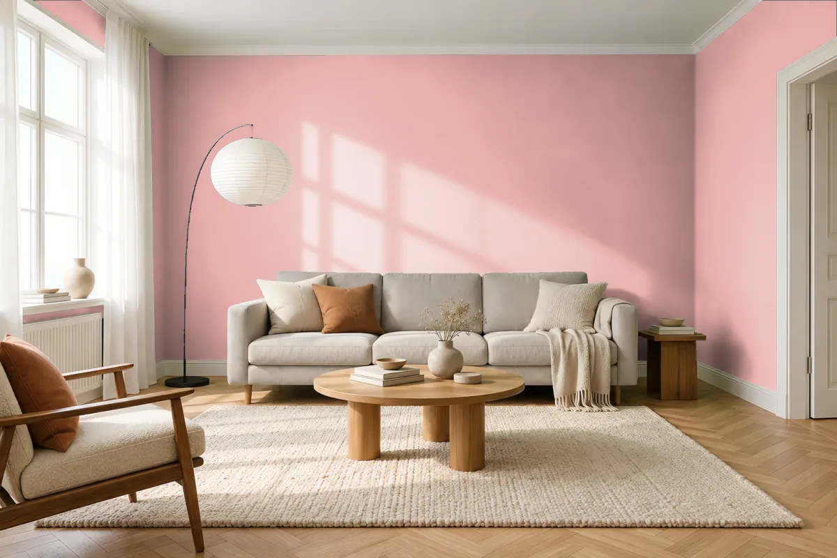 Краска Swiss Lake SL-1330 Watermelon Ice — гостиная в скандинавском стиле