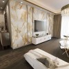 Полированный Absolut Gres Керамогранит AB1059G Borgini Gold gloss 600х600 — фото 3