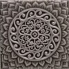 Adex Studio Плитка ADST4078 RELIEVE MANDALA UNIVERSE TIMBERLINE 14,8х14,8
