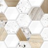 Настенная Alma Ceramica Плитка TWU09BLB014 Bilbao рельефная 249х500*8,5 — фото 4