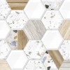 Настенная Alma Ceramica Плитка TWU09BLB014 Bilbao рельефная 249х500*8,5 — фото 6