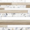 Настенная Alma Ceramica Плитка TWU09BLB024 Bilbao рельефная 249х500*8,5 — фото 3