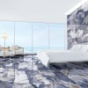 Arcadia Ceramica Керамогранит HG2006-A Bergamo Blue 60х120 голубо-белый полированный под мрамор, 4 принта — фото 6