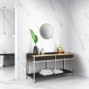 Arcadia Ceramica Керамогранит FP1018-A Mercury Statuario 60х120 Fp белый полированный под мрамор — фото 7