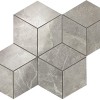 Керамическая Atlas Concorde Marvel Pro Marvel Grey Fleury Mos. Esagono Lapp. 30x35 — фото 2