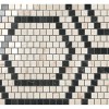 Керамическая Atlas Concorde Marvel Pro Marvel Mosaico Honeycomb Warm Lapp. 30x49 — фото 2