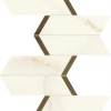Керамическая Мозаика Керамогранит ATLAS CONCORDE MARVEL X Calacatta Apuano Mosaico Chevron Lappato 19,2x46,3 — фото 2