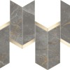 Керамическая Мозаика Керамогранит ATLAS CONCORDE MARVEL X Fior di Bosco Mosaico Chevron Lappato 19,2x46,3 — фото 2
