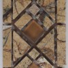 Avalon Бордюры из камня и стекла Бордюр из мрамора 75*250 Forest Brown L5