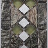 Avalon Бордюры из камня и стекла Бордюр из мрамора 85*250 Forest green L-3