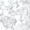 Настенная Azori Плитка Carrara Flowers 31.5х63