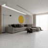 Лаппатированный Basconi Home Керамогранит BHW-0023 Cateye Light Grey Grains Soft-Polished Mould 600х1200x10 — фото 6