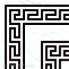 Декор Bellavista Marmara Roseton Blanco 45x45