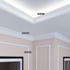 Плинтусы потолочные Bello Deco Карнизы потолочные Карниз потолочный К5 70-35 3,5x200 — фото 4