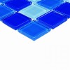 Bonaparte Мозаика стеклянная Blue wave-2 4*25*25 лист 300*300 мм — фото 2